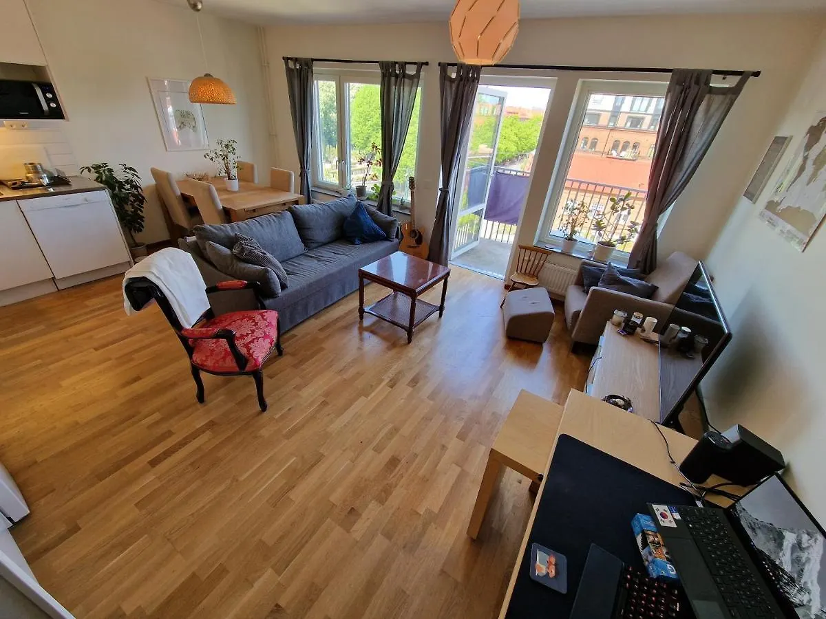 Charming Central City Modern Minimalist Malmo Apartment Швеция
